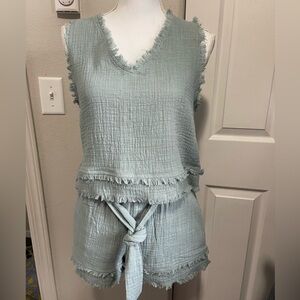 New In 2 Piece Set Size Small Tank and Shorts